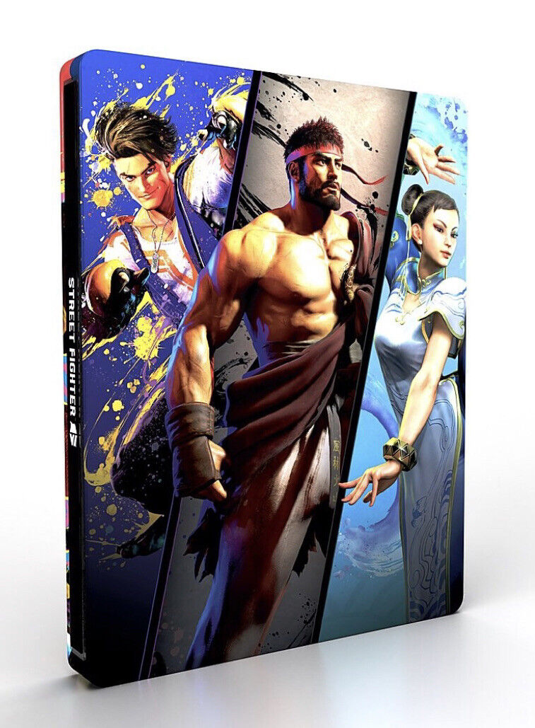 Street Fighter 6 *Steelbook Only* (PlayStation 4 / PS4 / PS5 / Xbox Series  X)