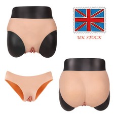 Silicone Pant Transgender Cosplay Shaping Fake Vagina Underwear For Crossdresser
