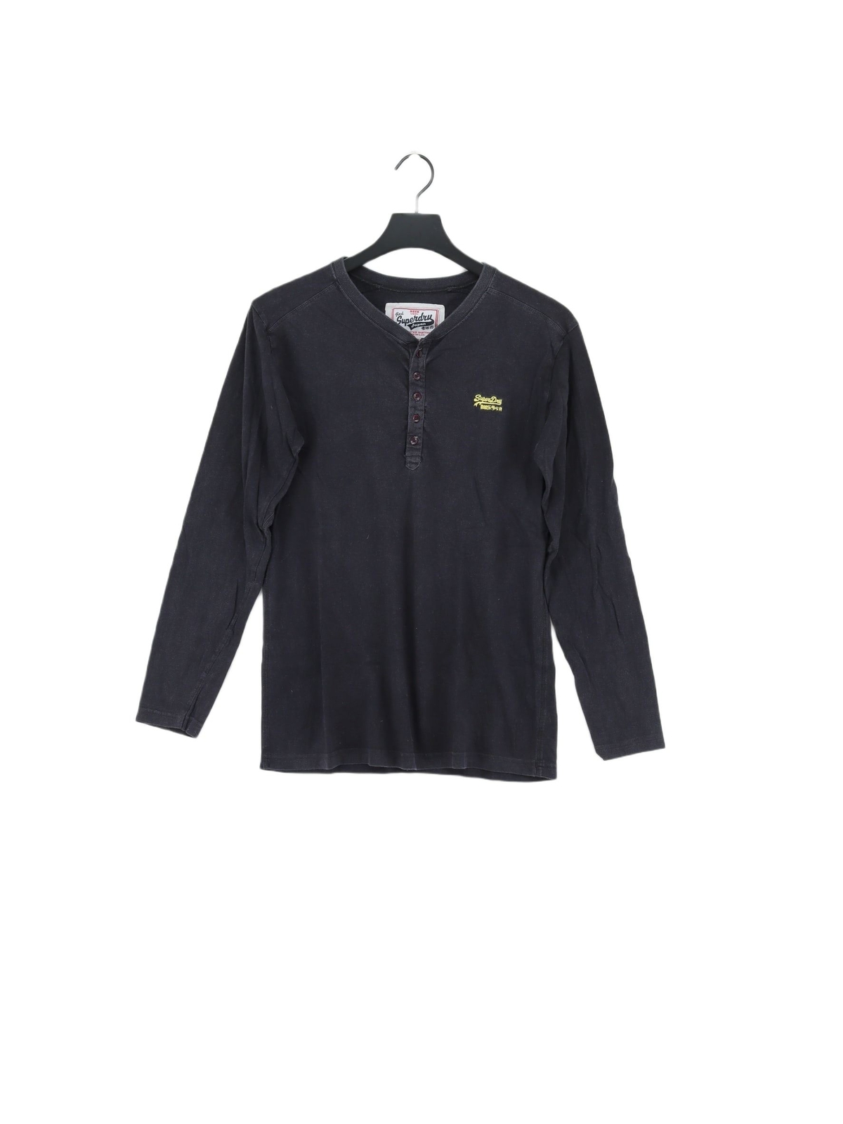 ALTRA Superdry T Shirt Uomo S Nera 100% Altro Basic