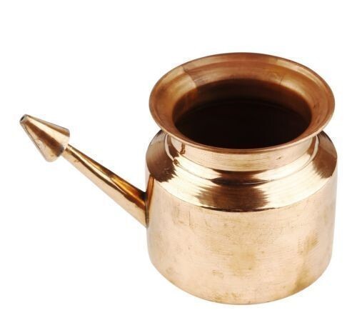100% PURE COPPER 300 ML PLAIN KALASH POOJA NETI POT FOR POOJA 100% PURE COPPER 300 ML PLAIN KALASH POOJA NETI POT FOR POOJA