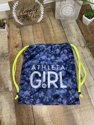 athleta girl drawstring bolsa