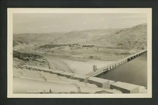 Real photo postcard RPPC Coulee Dam, Washington WA Vintage
