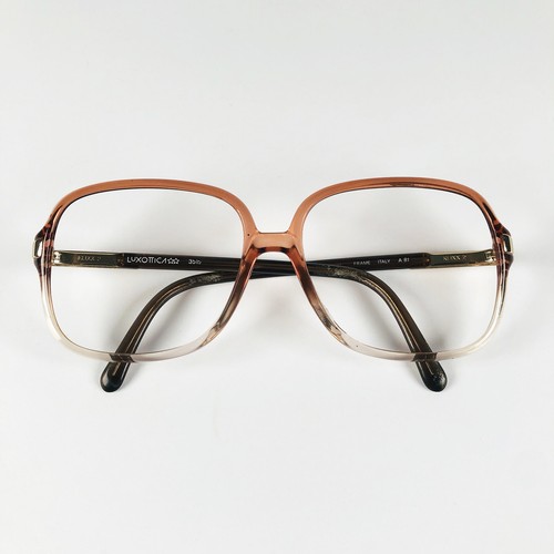 LUXOTTICA eyeglasses BROWN FADE SQUARE glasses frame MOD: 3515 - Picture 9 of 12