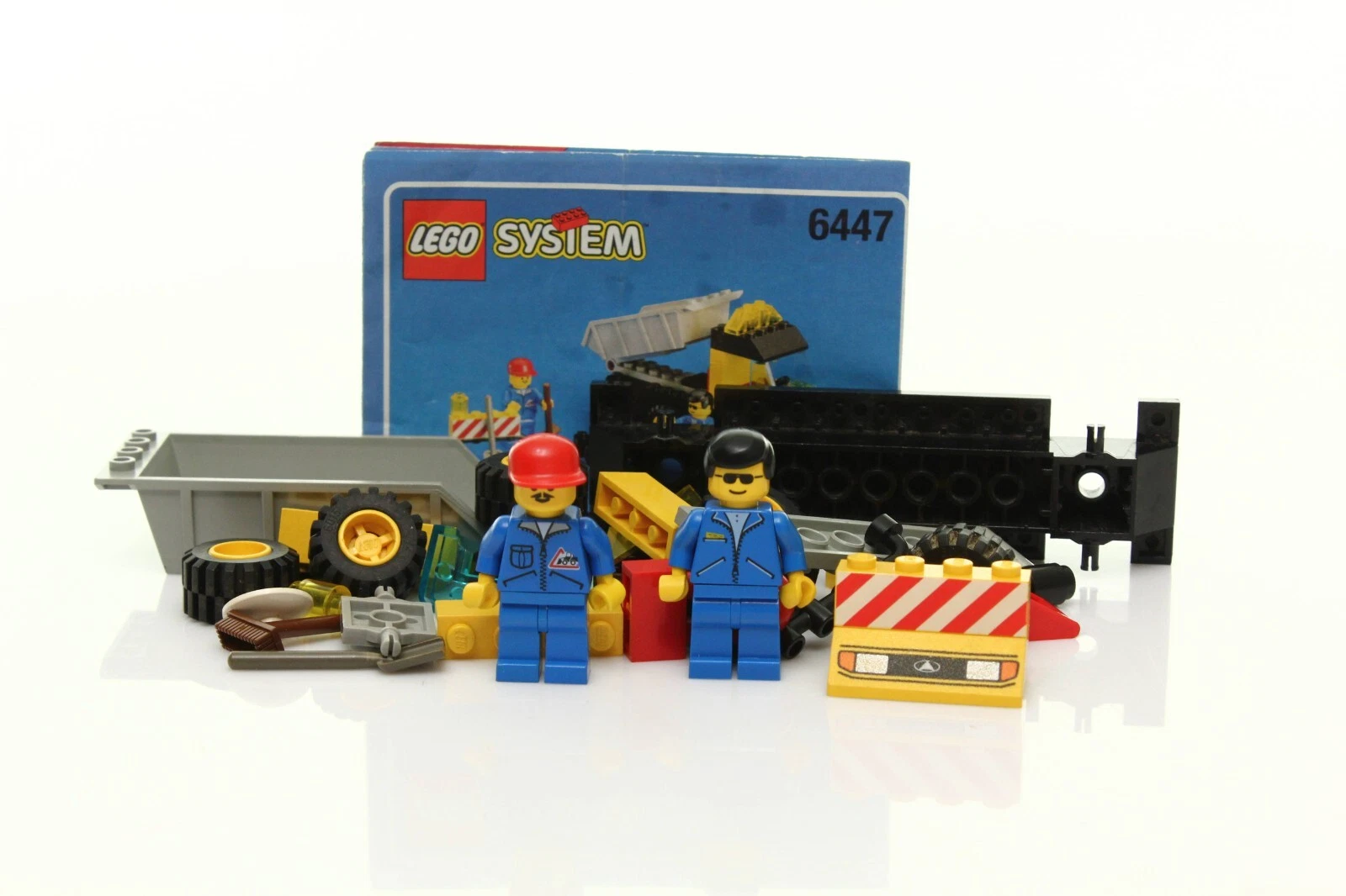 Lego Town Jr.Construction Set 6447 Dumper 100% complete + instructions 1999