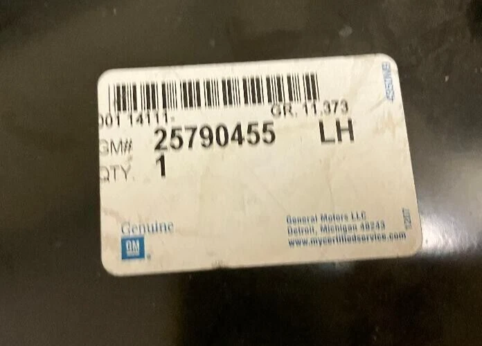 Panel asiento trasero izquierdo chevy corvette 2000-2013 p/n 25790455 original OEM Foto 3 de 4