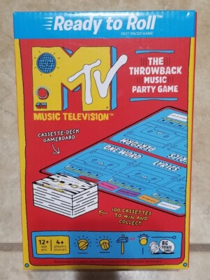 MTV Ready To Roll The Music Throwback Party Game