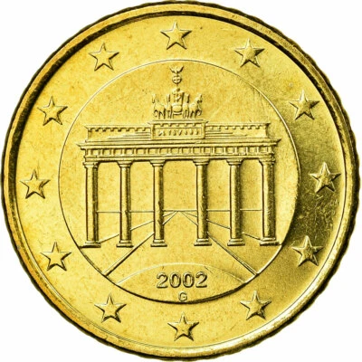 [#722521] République fédérale allemande, 50 Euro Cent, 2002, SUP, Laiton, KM:212 - Photo 1/2