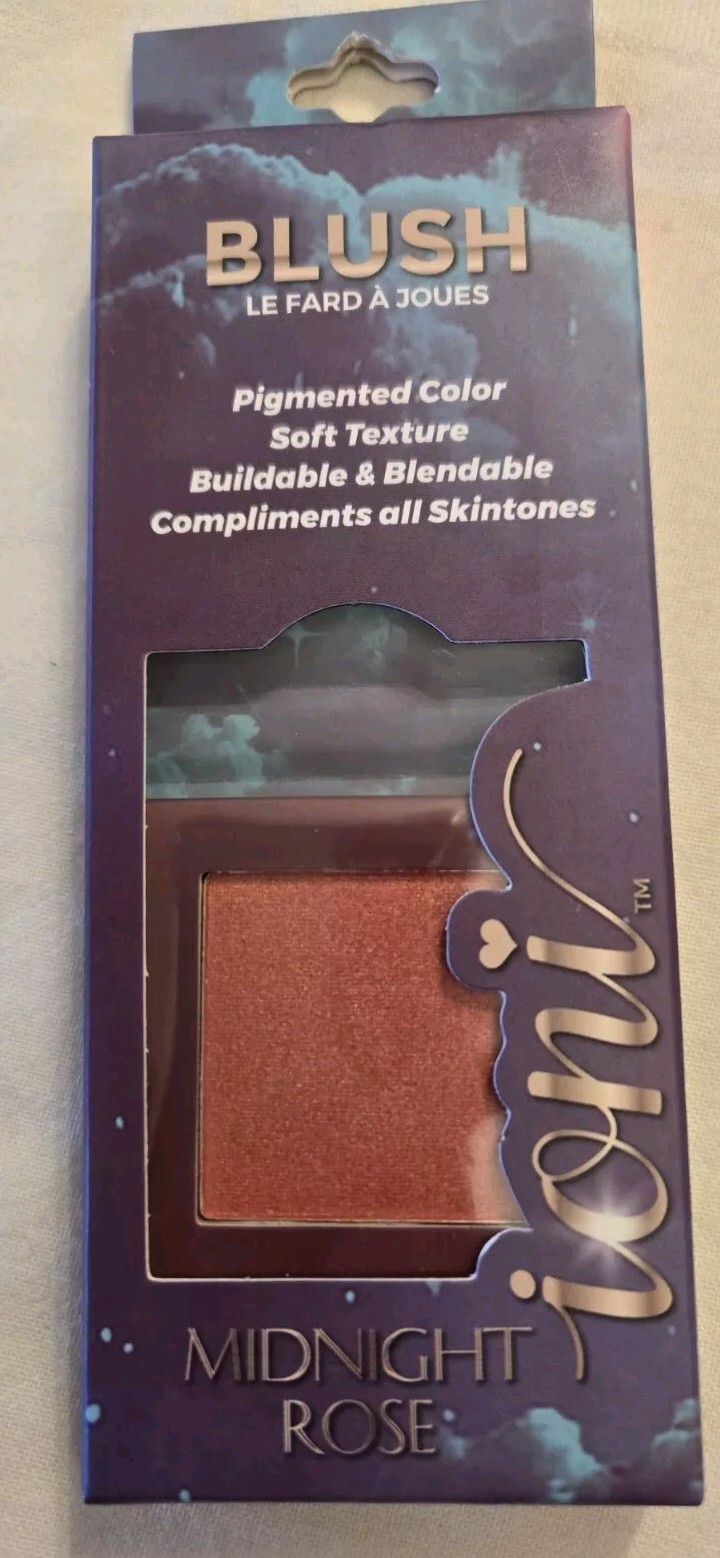 ioni Midnight Rose Blush Pigmented New Rare Hard To Find Cosmetic Ships Free
