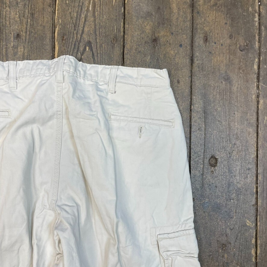 Ralph Lauren Polo Cargo Shorts Mens Vintage Y2K Hiking Summer Pants, Beige, image 8