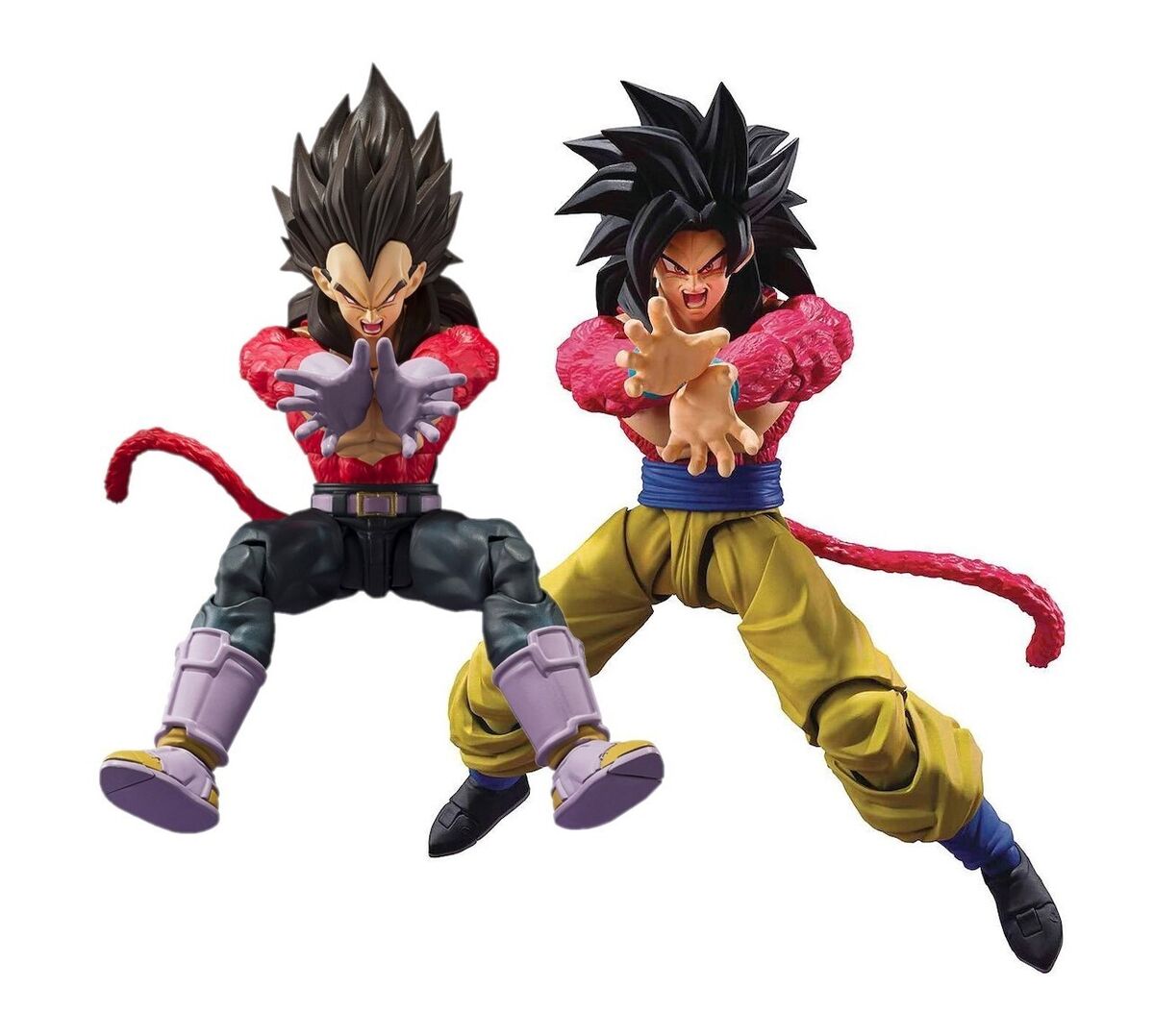 Bandai dragon ball gt super saiyan 4 filho goku vegeta iv