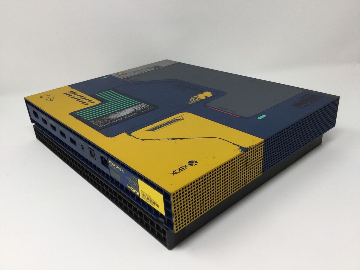 Microsoft Xbox One X Console Cyberpunk 2077 Limited Edition Microsoft Xbox One X Console Cyberpunk 2077 Limited Edition