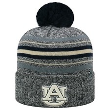 Auburn Tigers Beanie Winter Knit Hat Cap Cuffed Toque Brand New With Tags