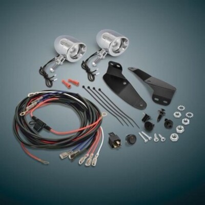 Show Chrome Accessories 55W Mini Halogen Driving Light Kit for GL1800 - 52-757