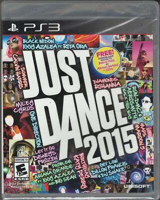 Just Dance 2015 PS3 (Brand New Factory Sealed US Version) PlayStation 3, Playsta