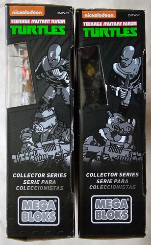 Mega Bloks TMNT Collectors Series Rocksteady & Bebop Pack, Brand New, Sealed - Picture 6 of 6