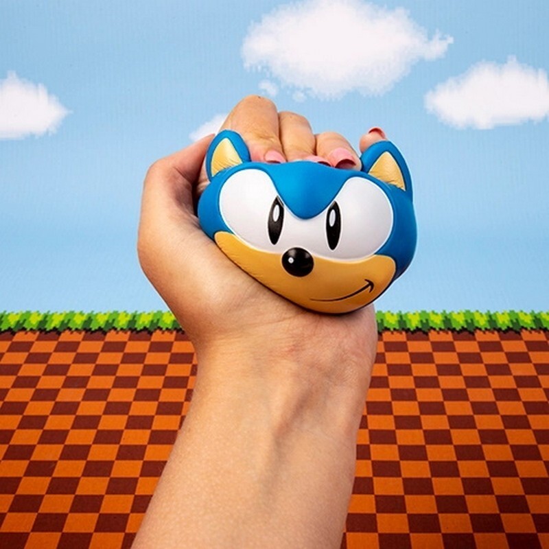 Sonic The Hedgehog Stress Ball Squeeze Fidget Toy Retro Gaming Stocking