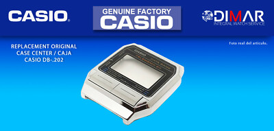 REPLACEMENT ORIGINAL VINTAGE CAJA/CASE CENTER  CASIO DATABANK DB-202, NOS