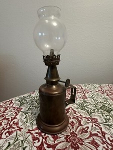 Pick Up Only! Antique Vtg Oil Light Pigeon Lamp  Brass Olympe French Oil Lamp