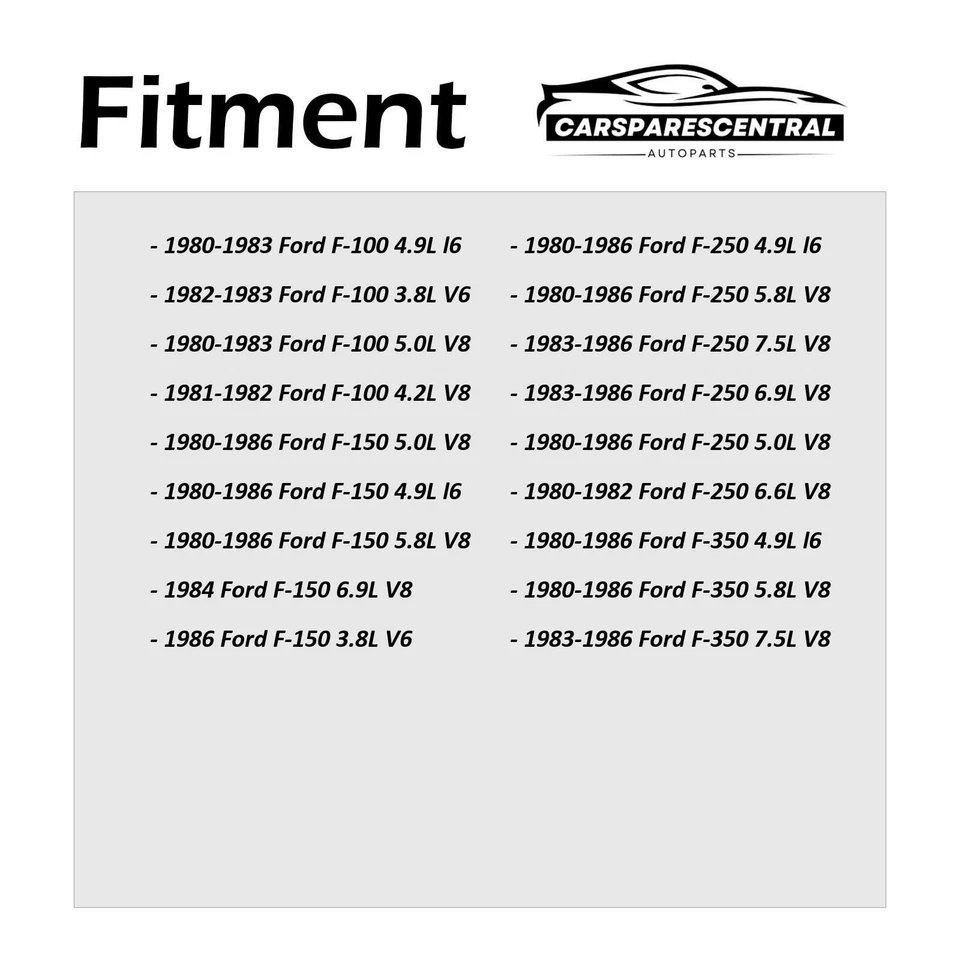 Punho da tampa da caçamba para Ford F-250 1980-1986 Ford F-350 1980-1986 - Imagem 2 de 4