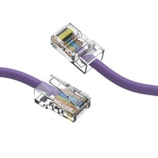 6Ft CAT6 UTP Ethernet Network Non Booted Cable Purple