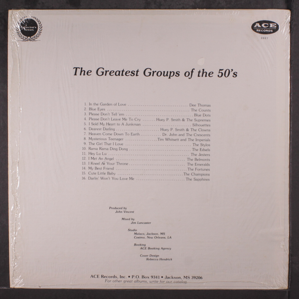 VARIOUS: greatest groups of the 50s ACE 12