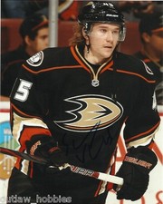 Anaheim Ducks Sami Vatanen Autographed Signed 8x10 NHL Photo COA B