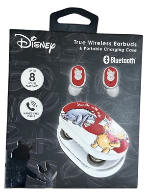DISNEY True Wireless Earbuds Bluetooth with Charging Case - New | eBay