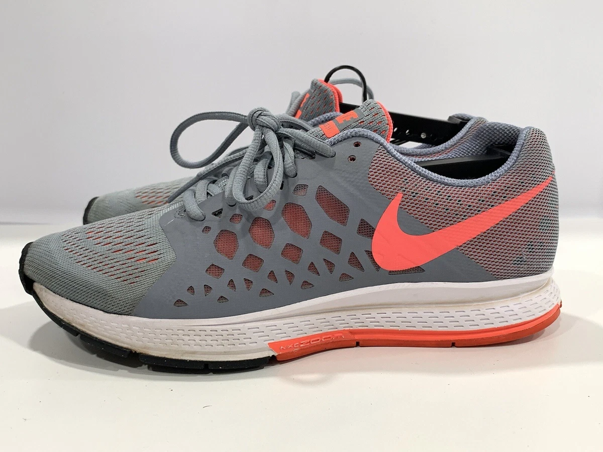 Nike Pegasus 31 Running Neutral Women's Gray Orange Sneakers Size 9 |