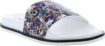 Robert Graham VICTORIA Skull Print Slide Sandals Slip-On  display picture 3