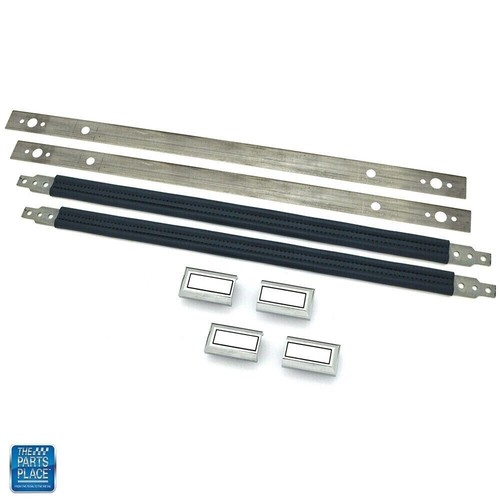 1978-1988 GM G-Body Door Panel Interior Pull Straps Kit Navy Blue 19" - Bild 1 von 3