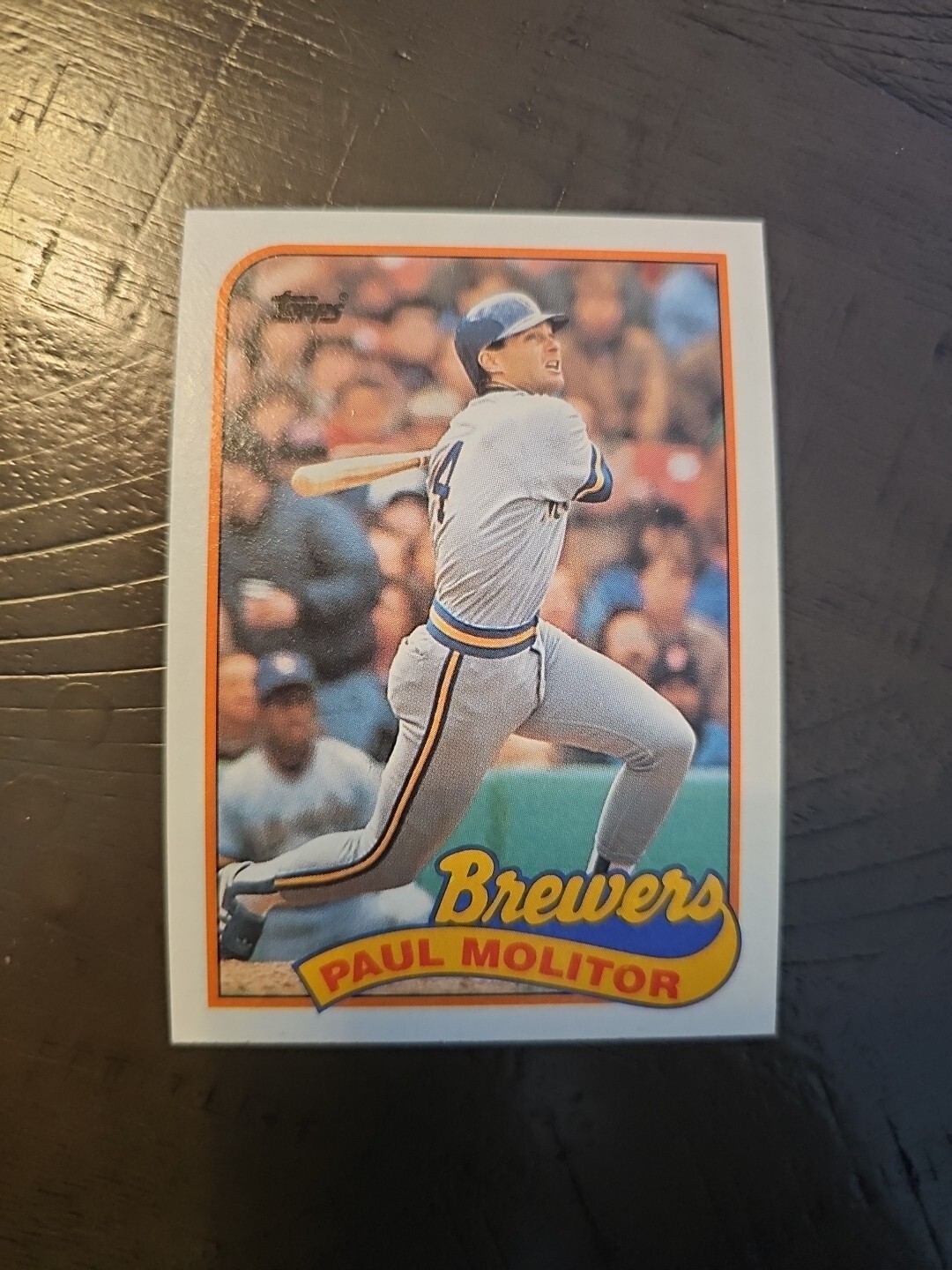 1989 Topps - #110 Paul Molitor Milwaukee Brewers HOF DH-3B