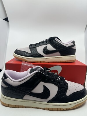 Size 11 NIB Nike Men s Dunk Low Retro Ltd Croc Skin Metal Studs HF9191-001