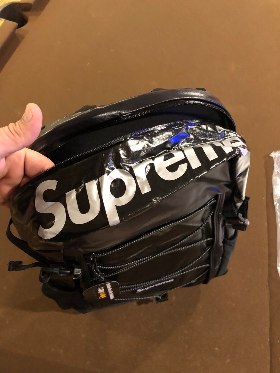 FW17 Supreme backpack  Supreme backpack, Louis vuitton supreme