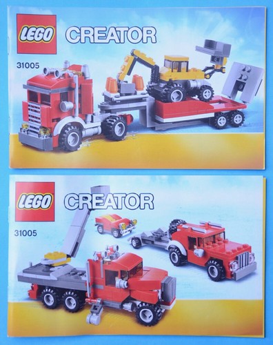 LEGO 31005 - Construction Hauler - Creator - 2013 - 3 in 1 - complete - Picture 11 of 15