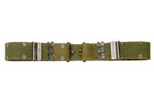 Large - US Military Individual Equipment Belt Metal Buckle ALICE LC-1 LC1 Green