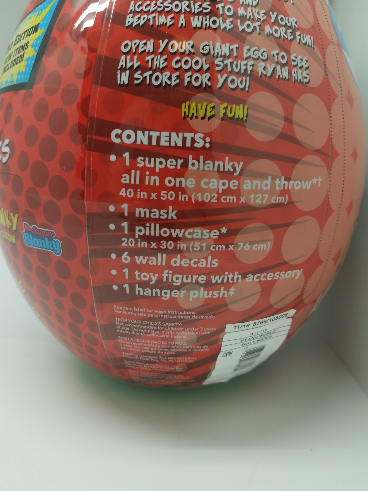 ryan toy review green egg