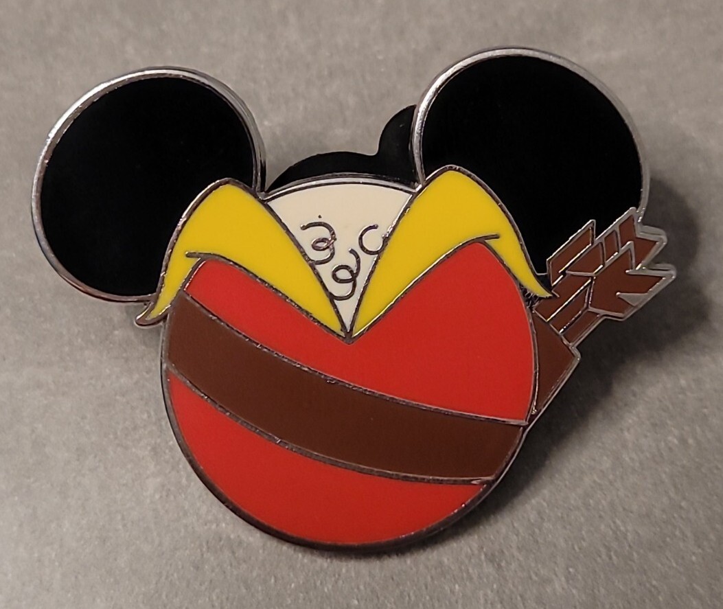 Disney Villains Gaston Beauty and the Beast Mickey Mouse Icons Mystery Pin