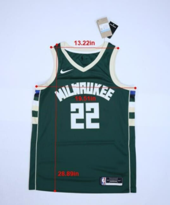 Khris Middleton Milwaukee Bucks #22 Nike Icon Jersey Home