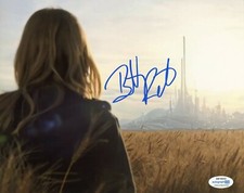 Britt Robertson Sexy Autographed Signed 8x10 Photo ACOA