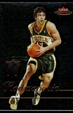 2003-04 Fleer Mystique #42 Vladimir Radmanovic Seattle Supersonics
