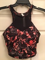Lululemon Get It Om Bra 8 Mpse/blk Lululemon Get It Om Bra 8 Mpse/blk