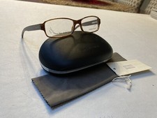 NEW Giorgio Armani GA 129/N BK7 Brown Hand Made Acetate GLASSES FRAMES 140