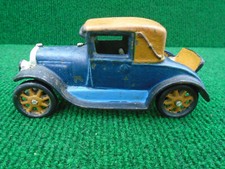 SIGNED CAST IRON ARCADE MODEL A FORD, EXTREMELY NICE PIECE 50535