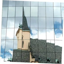  S03 Window Film Highly Reflective Mirror Daytime Privacy - 36in X 14ft