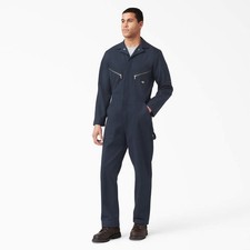 Dickies D48799 Mens Deluxe Blended Long Sleeve Coveralls Jumpsuit Uniform - New