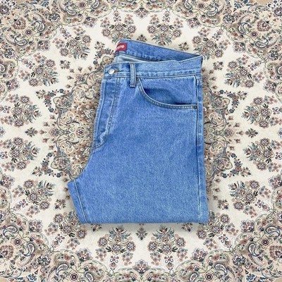 S, Size 34] Supreme Selvedge Denim Jeans Made in Japan Stone