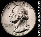 1960 Washington Quarter- Silver- Choice Gem Brilliant Unc Luster #J1652