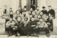 1913 Walsh Hall football team, Interhall champions photo 