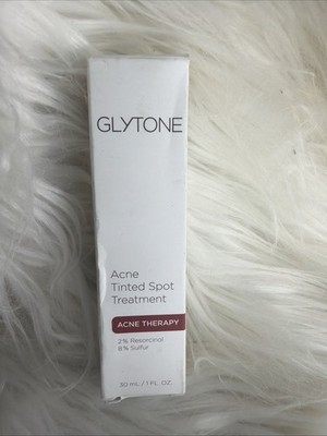 Glytone Acne Tinted Spot Treatment | Spot Treatment - 2% Resorcinol 8% Sulfur