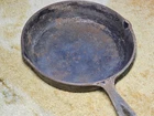 Vintage BSR  Cast Iron Skillet 10 1/4 w/Heat Ring No 8-B (7) Made In USA